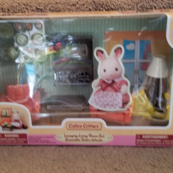Calico Critters Lounging Living Room Set - Picture 5 of 8